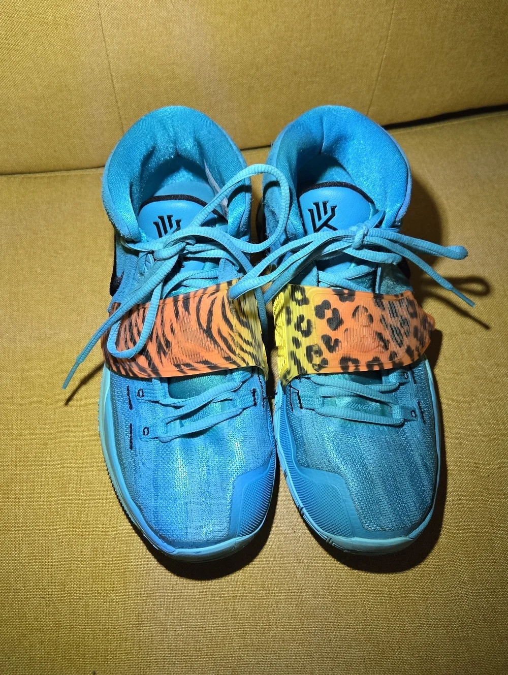 Nike Kyrie 6 Animal Print Basketball Shoes Women’s 8 (Youth 6.5Y)